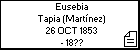 Eusebia Tapia (Martínez)