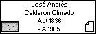 José Andrés Calderón Olmedo