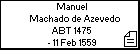 Manuel Machado de Azevedo