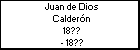 Juan de Dios Calderón