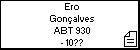 Ero Gonçalves