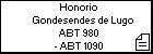 Honorio Gondesendes de Lugo