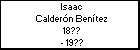 Isaac Calderón Benítez