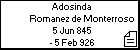 Adosinda Romanez de Monterroso
