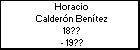 Horacio Calderón Benítez