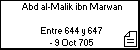 Abd al-Malik ibn Marwan 