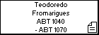 Teodoredo Fromarigues