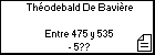 Théodebald De Bavière 