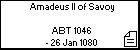 Amadeus II of Savoy 