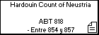 Hardouin Count of Neustria 