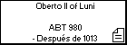 Oberto II of Luni 