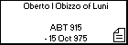 Oberto I Obizzo of Luni 