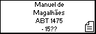 Manuel de Magalhães