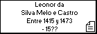Leonor da Silva Melo e Castro