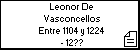 Leonor De Vasconcellos