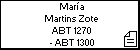 María Martins Zote