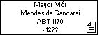 Mayor Mór Mendes de Gandarei