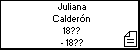 Juliana Calderón