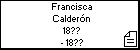 Francisca Calderón