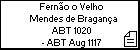 Fernão o Velho Mendes de Bragança