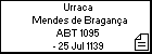 Urraca Mendes de Bragança