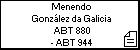 Menendo González da Galicia