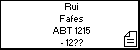 Rui Fafes