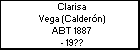 Clarisa Vega (Calderón)