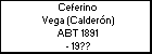 Ceferino Vega (Calderón)