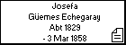 Josefa Güemes Echegaray