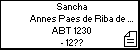 Sancha Annes Paes de Riba de Vizela