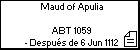 Maud of Apulia 