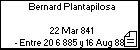 Bernard Plantapilosa