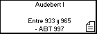Audebert I 
