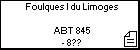 Foulques I du Limoges
