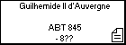 Guilhemide II d'Auvergne 