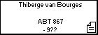 Thiberge van Bourges 