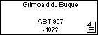 Grimoald du Bugue