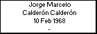 Jorge Marcelo Calderón Calderón