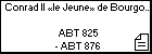 Conrad II «le Jeune» de Bourgogne 