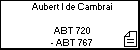 Aubert I de Cambrai 