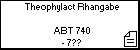 Theophylact Rhangabe 