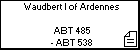 Waudbert I of Ardennes 