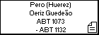 Pero (Huerez) Oeriz Guedeão