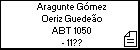 Aragunte Gómez Oeriz Guedeão