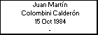 Juan Martín Colombini Calderón
