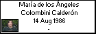 María de los Ángeles Colombini Calderón