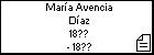 María Avencia Díaz