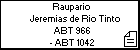 Raupario Jeremias de Rio Tinto
