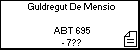 Guldregut De Mensio